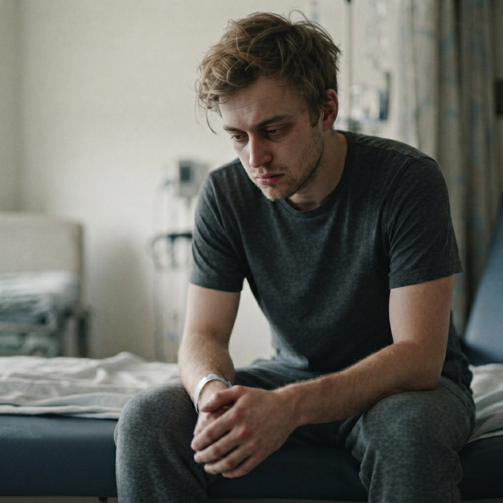 Пациент испытывает физическое истощение при лечении синтетической зависимости